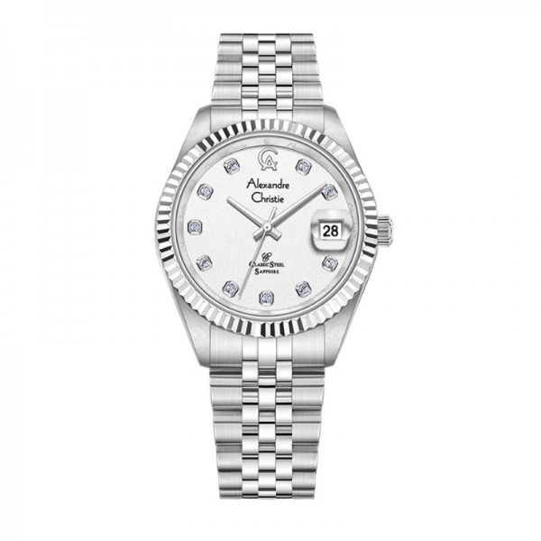 Alexandre Christie AC 5013 Silver White Lady LDBSSSL